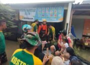 Banjir di Maros: Relawan dan TNI Bergerak Cepat Bantu Warga Terdampak