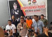 Polres Gowa Gelar Press Release Pengungkapan Kasus Pembunuhan Remaja di Pallangga