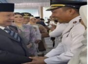 Bersalaman dengan Presiden Prabowo, Bupati Luwu Utara Andi Rahim Minta Bantuan Penanggulangan Banjir