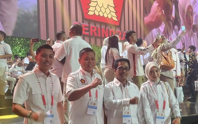 Yasir Machmud Hadiri Puncak Perayaan HUT Ke-17 Partai Gerindra di Sentul