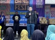 Wali Kota Makassar Terpilih, Munafri Arifuddin, Hadiri BANG’FEST Pemuda Bangkala