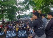 2.000 Massa Geruduk Polda Sulsel, Desak Penyelidikan Kasus-Kasus yang Menyeret Jokowi