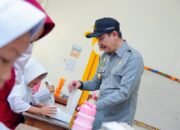 Pj. Wali Kota Palopo Uji Coba Program Makan Bergizi Gratis di Telluwanua