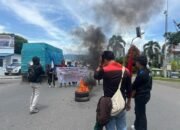 AMPERA Demo di Pelantikan Bupati Luwu Utara, Tuntut Perhatian pada Daerah Terpencil