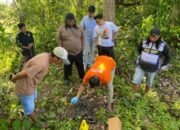 Dokpol Polda Sulsel Identifikasi Tengkorak Manusia Asal Kabupaten Wajo.
