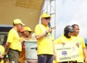 Jalan Sehat Partai Golkar se Luwu Raya, Ketum Bahlil Lahadalia Kirim Hadiah Utama Umrah