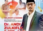 Andi Zulkifly Resmi Dilantik sebagai Sekretaris Kota Makassar Disambut Positif Bappeda Makassar