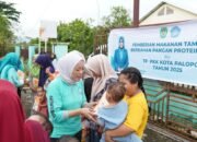 TP PKK dan Dinas Kesehatan Kota Palopo Salurkan Makanan Tambahan di Kelurahan Batu Walendrang