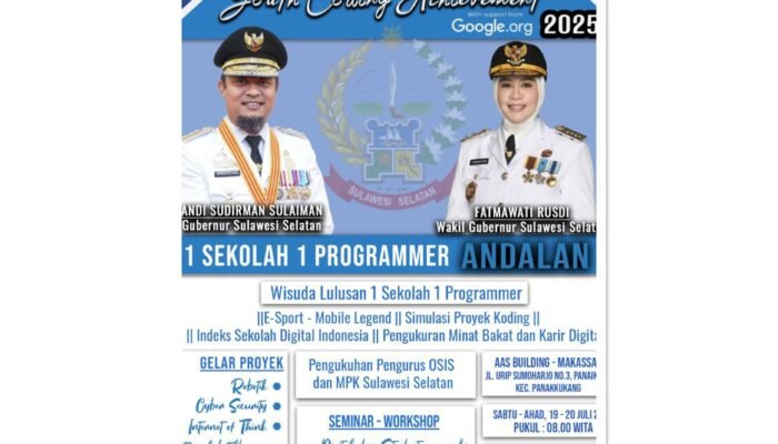 Disdik Gelar Pameran Koding, IoT dan Robotik, Gubernur Sulsel Dijadwalkan Terima Apresiasi dari ASEAN Foundation