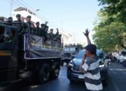 Pangdivif 3 Kostrad Serukan Persatuan dan Cegah Anarkisme dalam Patroli di Kota Makassar