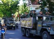 Cegah Anarkis, Pangdivif 3 Kostrad Suarakan Pesan Persatuan Saat Patroli Kota Makassar