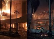 Makassar Menyala: Gedung DPRD Provinsi dan Kota Ludes Terbakar