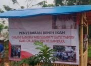 DPW GAN Banten Resmikan Pembibitan Ikan di Kolong Tol Pamulang