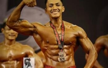 Supriyadi, Atlet PBFI Maros Raih Podium Ketiga di Kejuaraan Balinese Muscle 2025