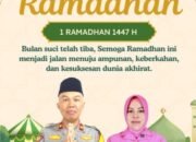 Kapolsek Tamalate dan Bhayangkari Ucapkan Selamat Bulan Suci Ramadhan 1447 H