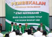 Rektor UMI Tegaskan Peran Dosen sebagai Duta Kampus: 70 Calon Dosen Ikuti Pembekalan Program Pengabdian UMI Mengajar