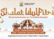 Pemprov Sulsel Gelar Shalat Idul Fitri di Masjid Kubah 99, Usung Tema “Meraih Keberhasilan dari Pendidikan Ramadan”