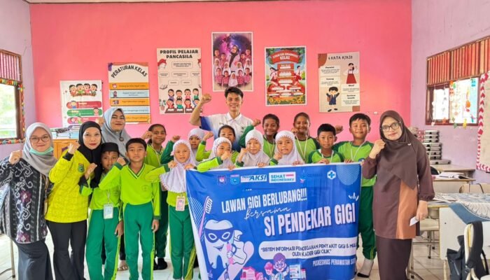 Inovasi Nakes Teladan Puskesmas Satui: “SI PENDEKAR GIGI” Cetak Dokter Gigi Cilik Digital di SDN 7 Sungai Danau.