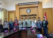 PW KAMMI Sulsel Audiensi dan Serahkan Dokumen Legalitas Organisasi ke Kesbangpol Sulsel