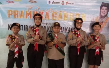 1 Siaga dan 4 Penggalang Monsa Scout Lolos Seleksi Pramuka Garuda, Wakili Kecamatan Makassar