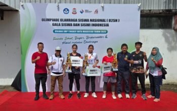 O2SN Makassar: Siswa SMP Muhammadiyah 13 Juara 1 Cabang Bulutangkis