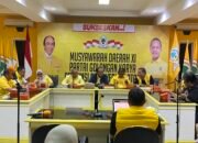 Tinjau Persiapan Musda Golkar Sulsel ,Muhiddin M. Said Pastikan Kesiapan Panitia Sambut Ketua Umum Bahlil Lahadalia