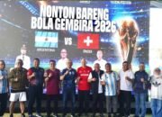 Waka Dprd Sulsel Rahman Pina Membaur Bersama Masyarakat Nonton Bareng Argentina vs Swiss di TVRI Sulsel