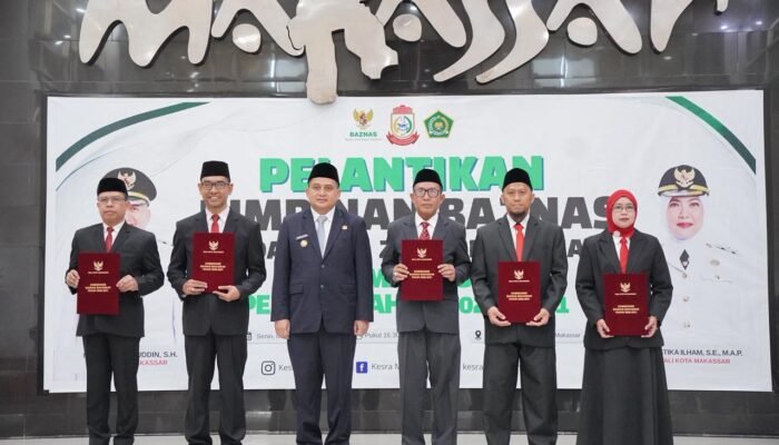 Resmi Dilantik Dr. Usman Sofian Dipercaya Jabat Ketua Baznas Makassar Periode 2026-2031