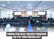 Banggar DPRD Sulsel Gelar Finalisasi KUA-PPAS 2027, Rahman Pina Tekankan Anggaran Cermat dan Berkeadilan