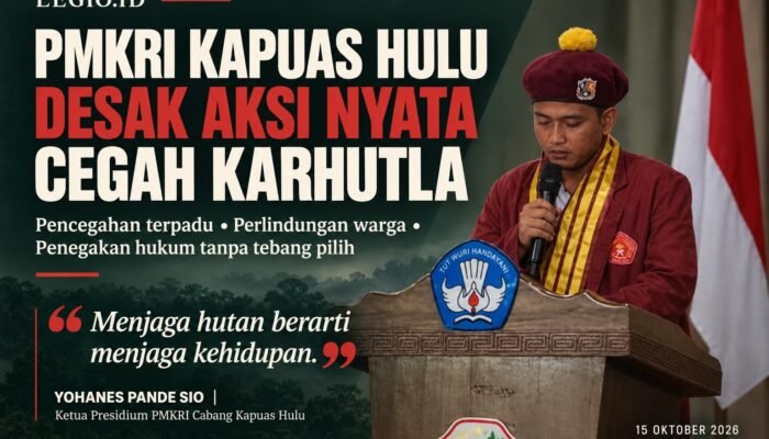 PMKRI Cabang Kapuas  Desak Negara Bertanggung Jawab Atas Kebakaran Hutan dan Lahan di Kalimantan